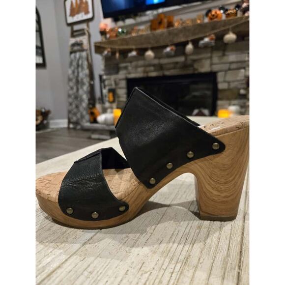 Kork-Ease Darra Women's Black Platform Sandal Size 7 Casual - Picture 6 of 10